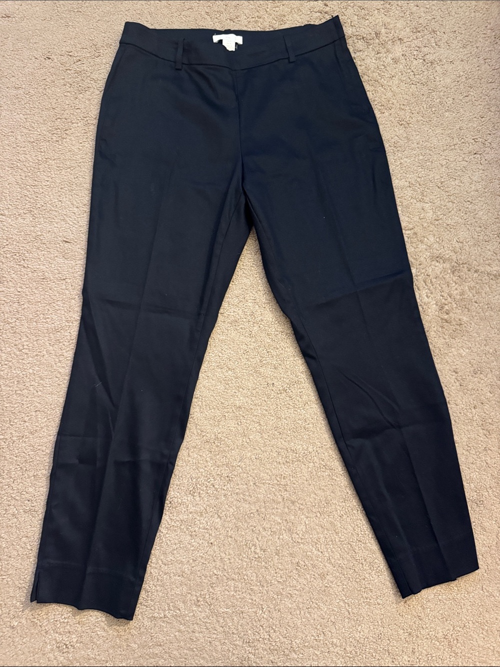 Navy Blue Women's Dress Pants - Classic Tailored Fit